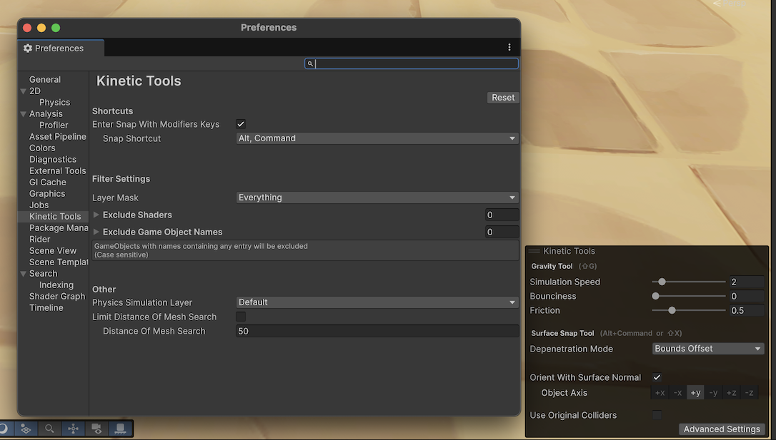 Advanced Settings