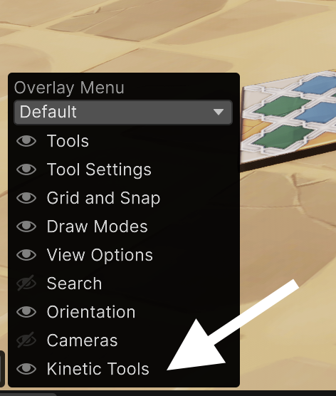Overlay Menu Unity 2022
